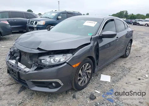2018 Honda Civic Ex z USA, uszkodzony, nr VIN 2HGFC2F79JH595706